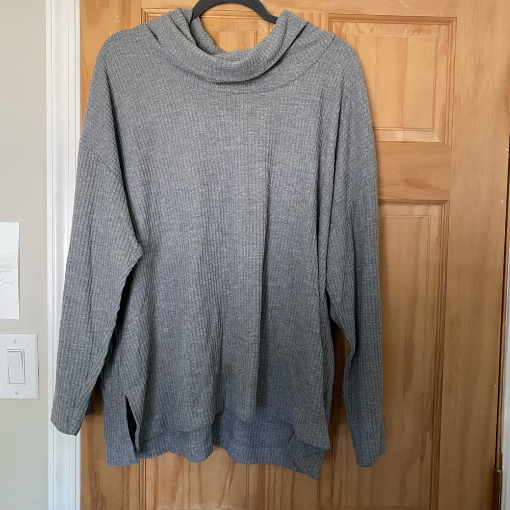 Loft Plus size cowl neck sweater